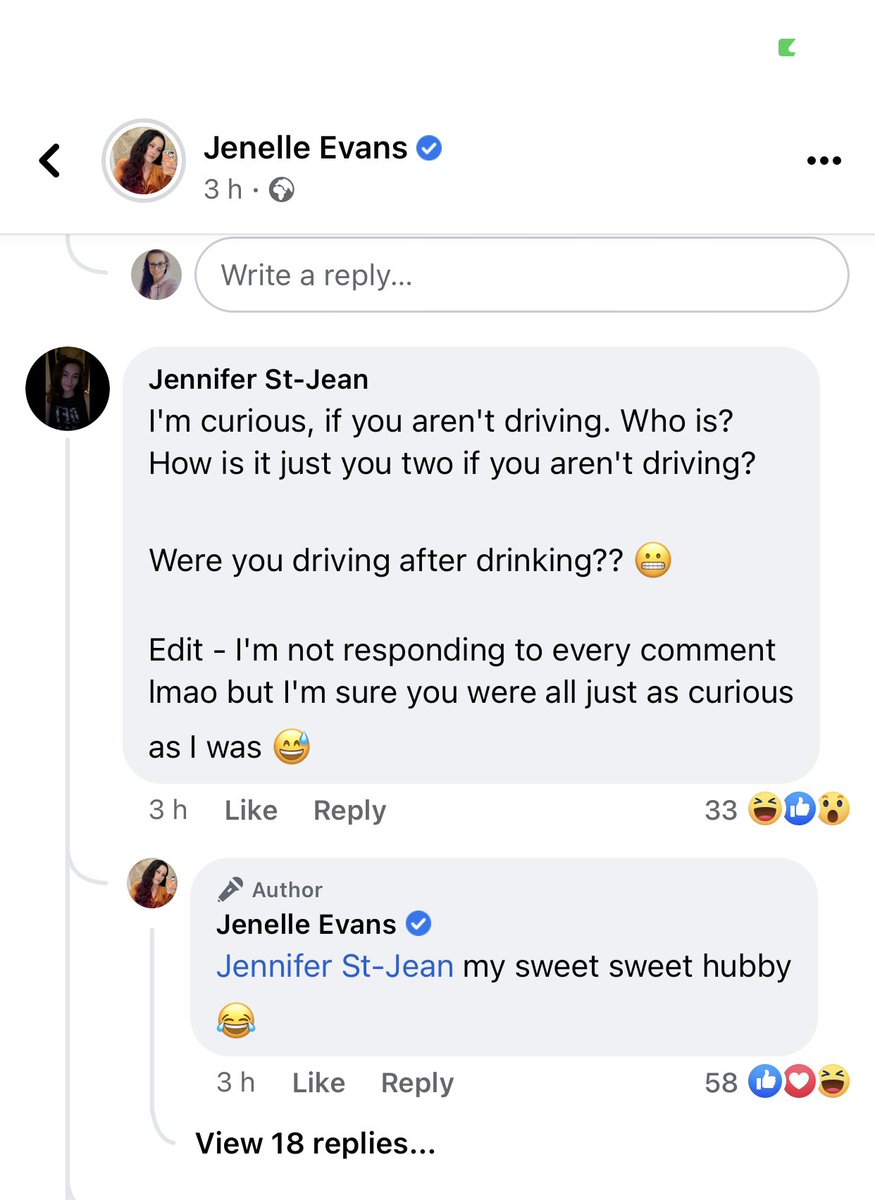 “My sweet hubby”

She was DEFINITELY driving after having the drinks also, “sweet hubby?”

Yeah, he was so sweet when he was abusing you, your kids, the dog, which he then shot, when he told you that you could d!e for all he cares but sure, he’s so sweet 🤢🤡🤡🤡🤡🤡 #NonMom