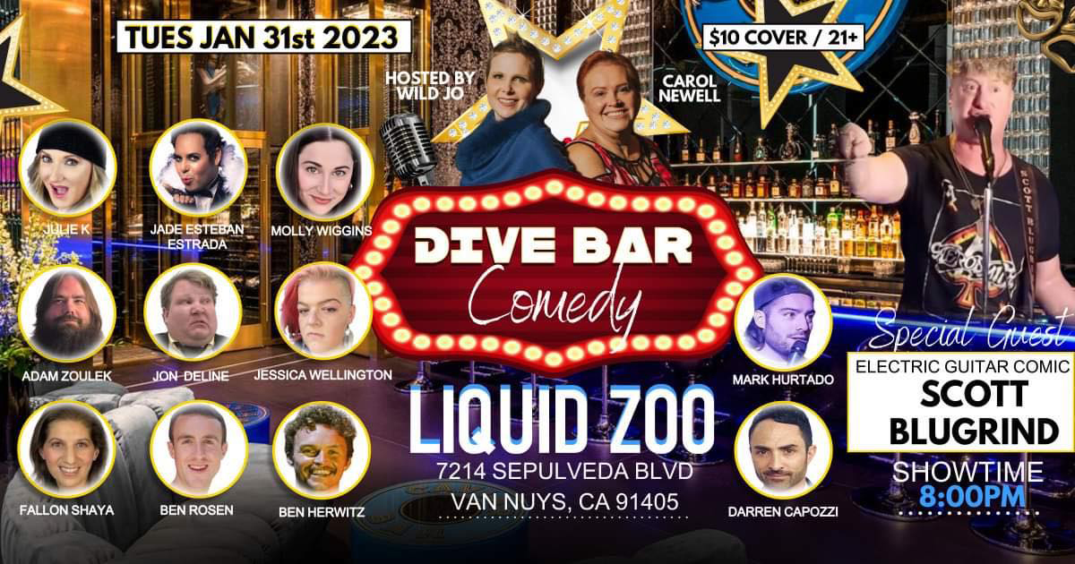 prada_enchilada's tweet photo. Tuesday nights aren’t just for #tacos anymore. Next week, I’ll be back in LA for @divebarcomedy at @liquidzoobar! So excited about this fabulous lineup! Special guest @scottblugrind. 🥸 🎟: $10 | Eventbrite | 21+ #jadeinamerica #lacomedy #thepradaenchilada #standupcomedy https://t.co/C9myDX2XsE
