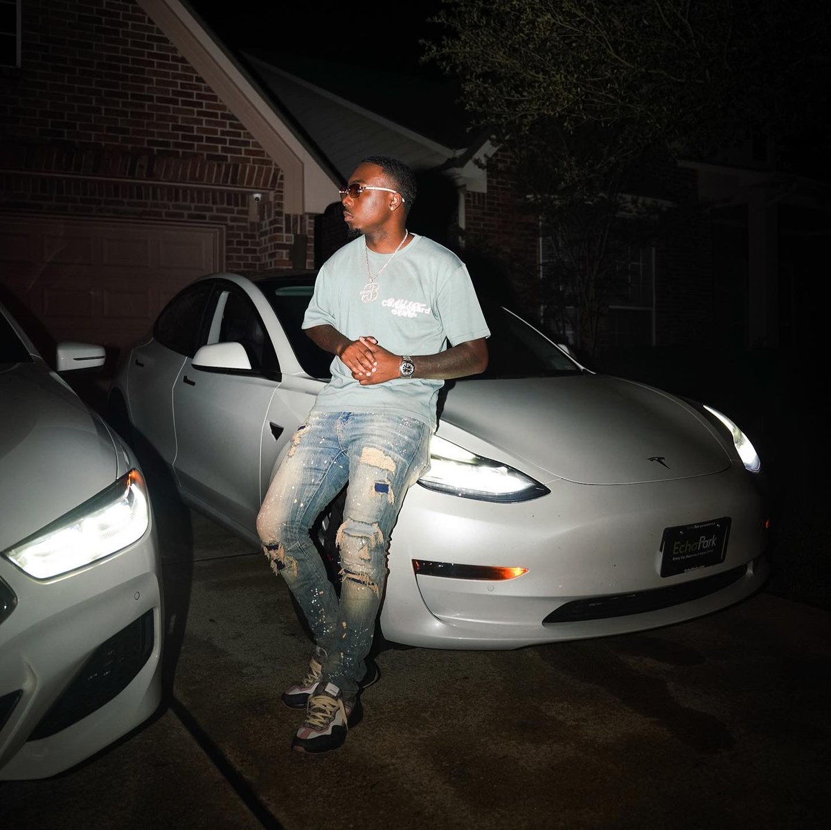 BmoreLilKey's tweet photo. Now I’m on top these niggas envy me for no reason! 🔋 #YnC #3Hawd https://t.co/CqIZZL3f4f
