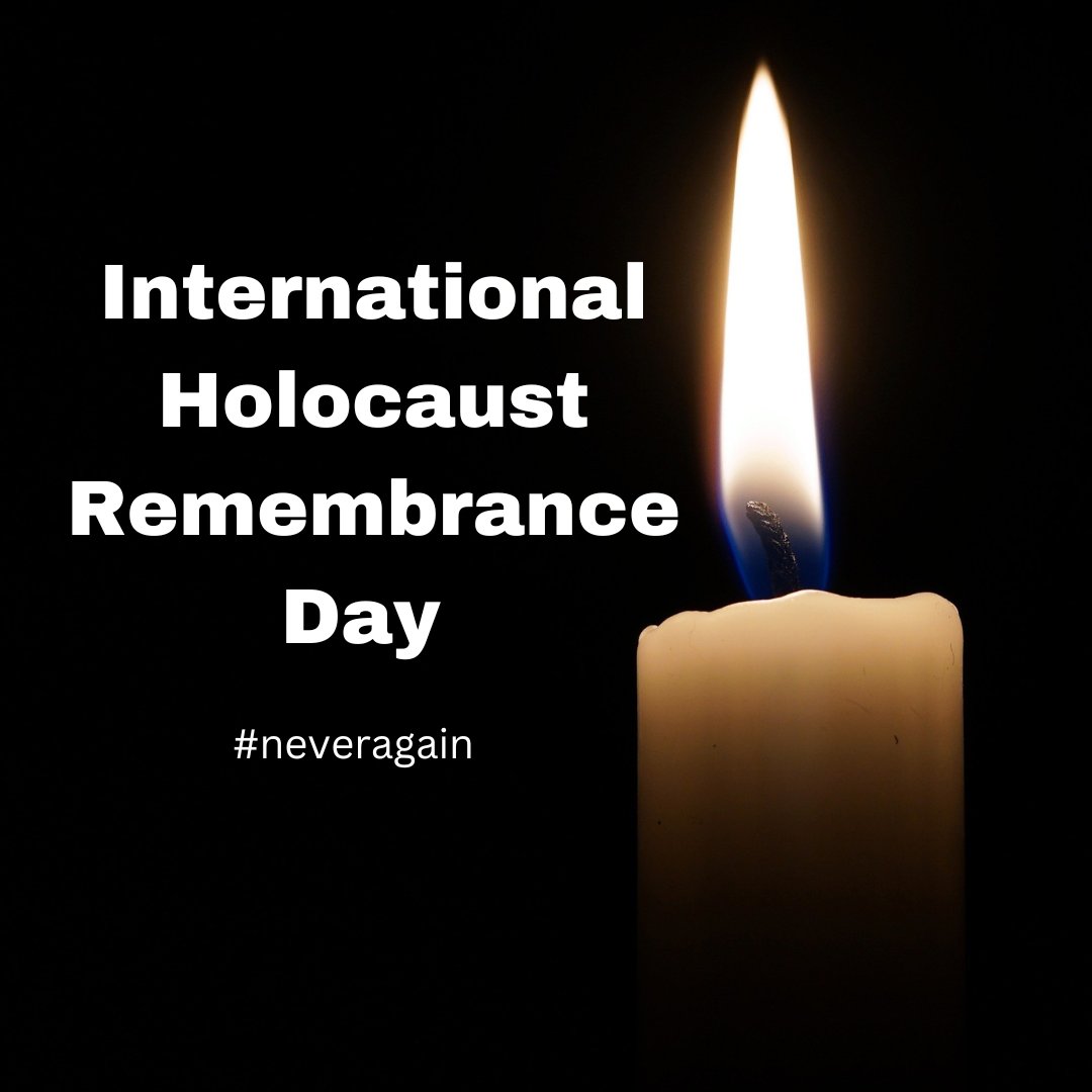 On this #HolocaustRememberanceDay we take the time to think about those who were murdered. Let us all recognize the roles of racism, immigration law, and violence when we say #NeverAgain.