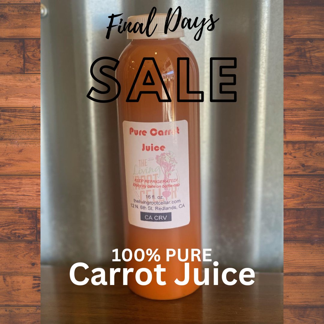 TheLivingRoot's tweet image. The last of our fresh organic produce was juiced. Come in and ask for any one of these cold-pressed juices: Carrot, Celery, Apple, and a new custom blend we're calling "Ground Up" made with apple, carrot, beet, cucumber and spinach! #purejuice #carrotjuice #celeryjuice