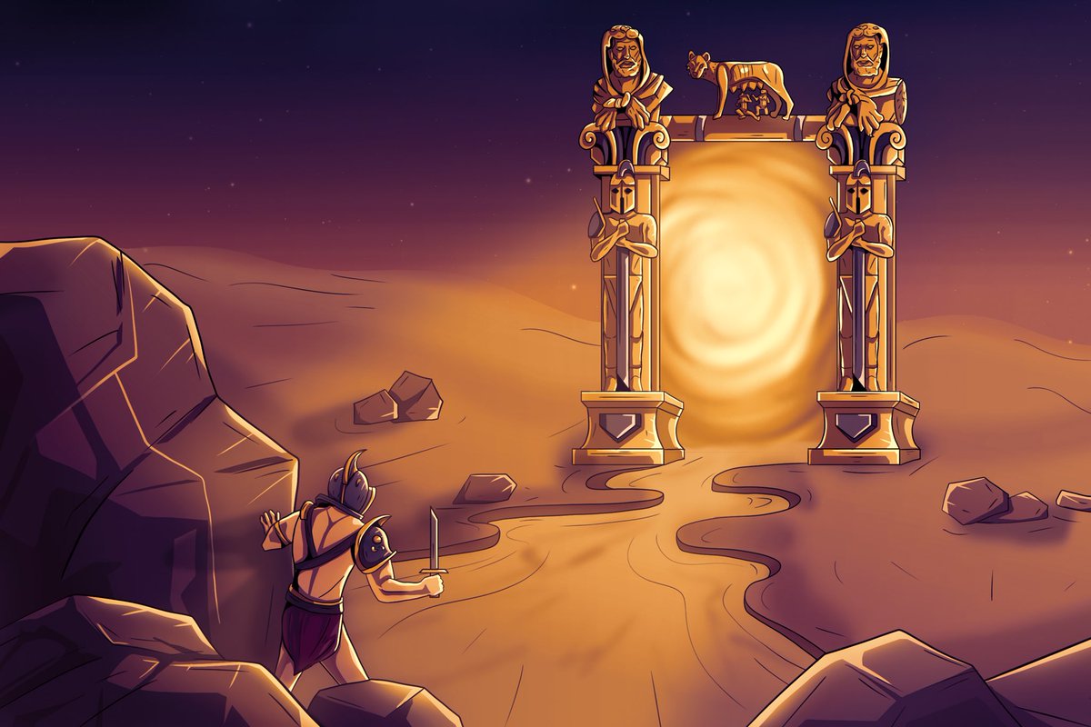 "SILENCE! 
THE EMPEROR WILL NOW SPEAK" 

We will be opening our Empire up very soon to a select number of people, be on the lookout for the 🔑 to enter and help us build this Empire. 🏰

The people with 🛎️ will be rewarded. 👀 

#NFTCommunity #NFT #nfts #NFTartwork