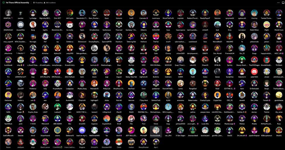 The Titans have gathered.
The space is not ready. 

<a href="/SteadyStackNFT/">Steady Stack Scam/Rug Victims</a> 
#TitanTakeover