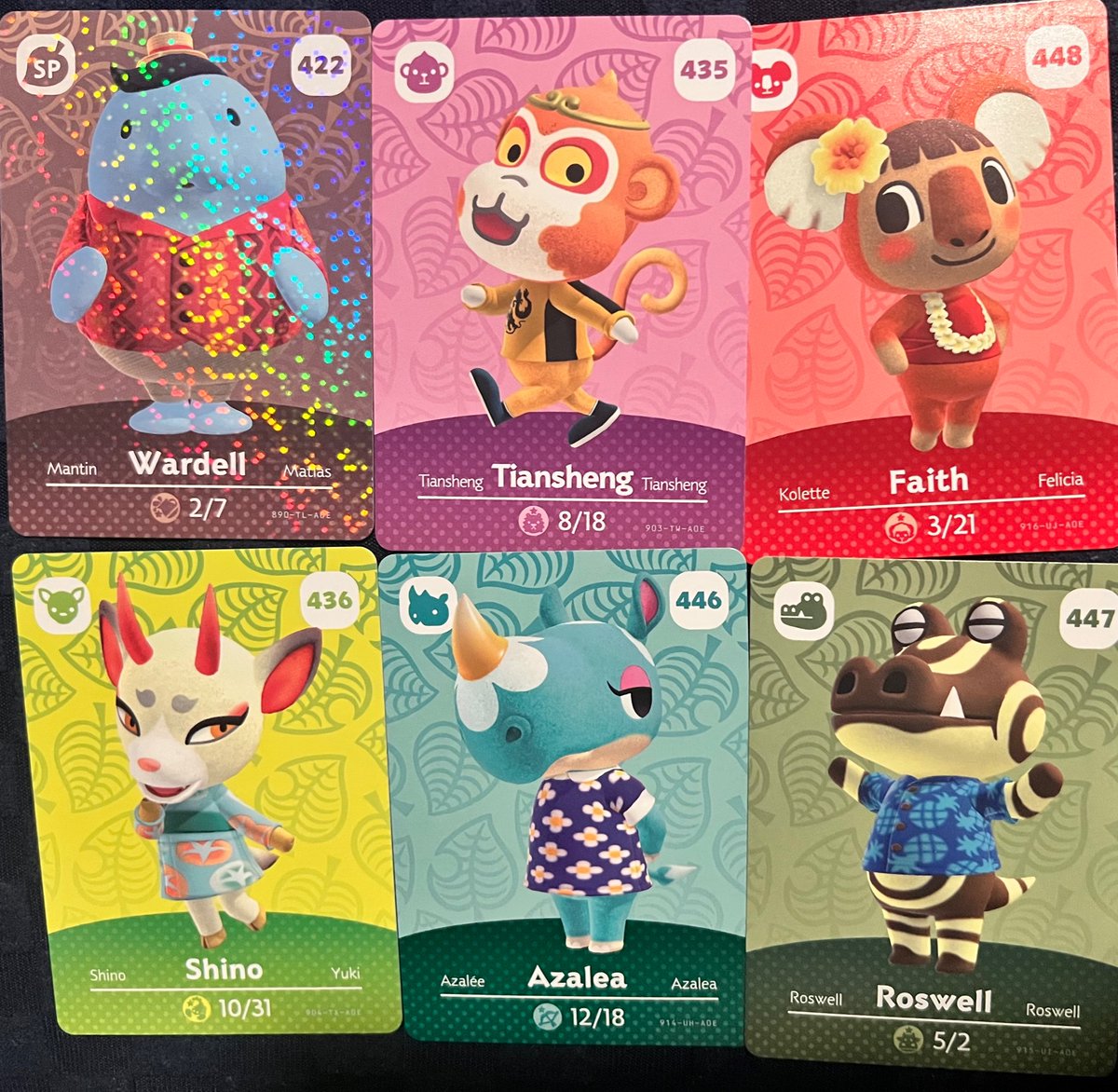 RinCrossing's tweet photo. 4 packs of Series 5 amiibos … pack 2 really gave me Raymond AND Marlo my 2 faves 😭💕

Do you see your faves?

(Once I get to the point I can invite them to my island using Amiibo I won’t mind letting people come get them for themselves) https://t.co/HMS4VDyJNz