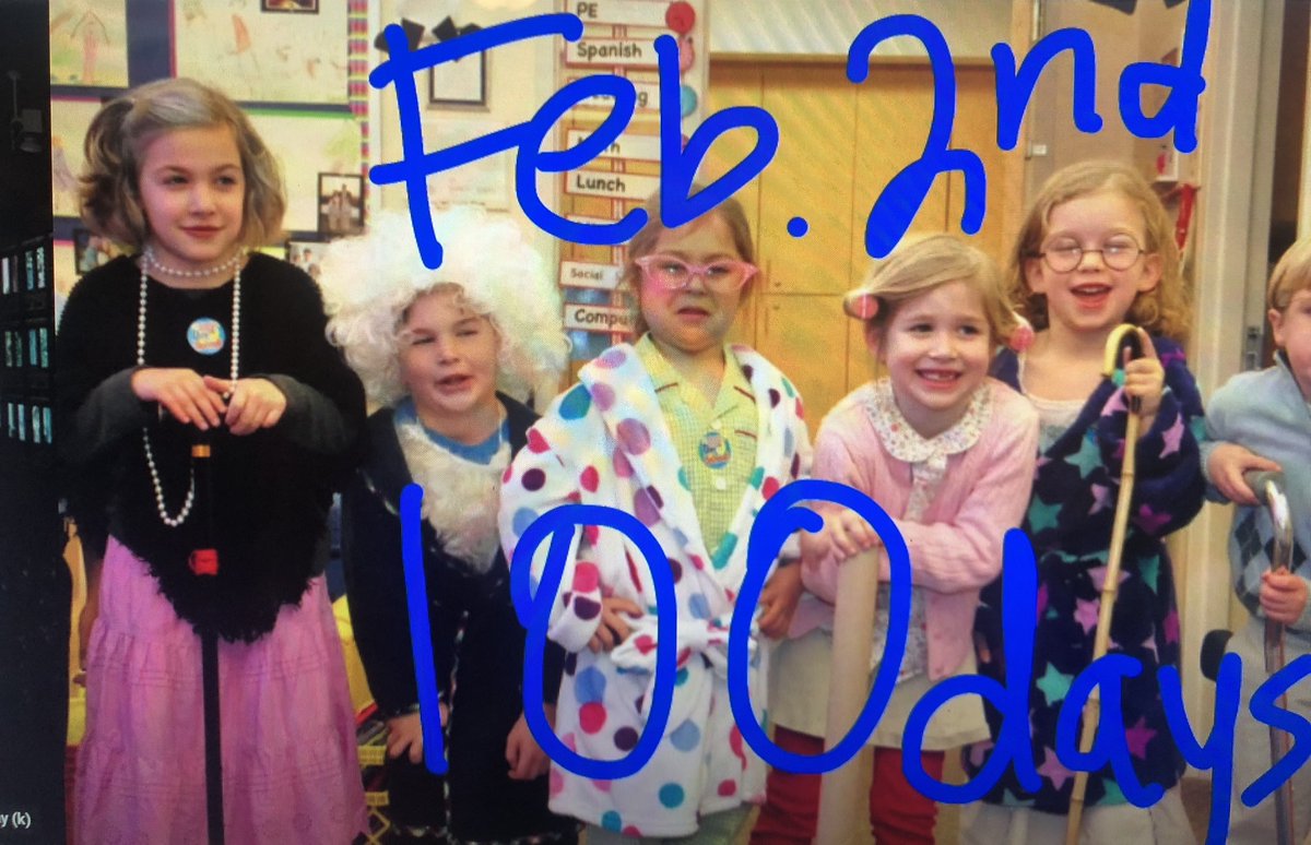Mark your calendars Roadrunners for the 100th Day of school on February 2nd…
How will you celebrate the 100th day?