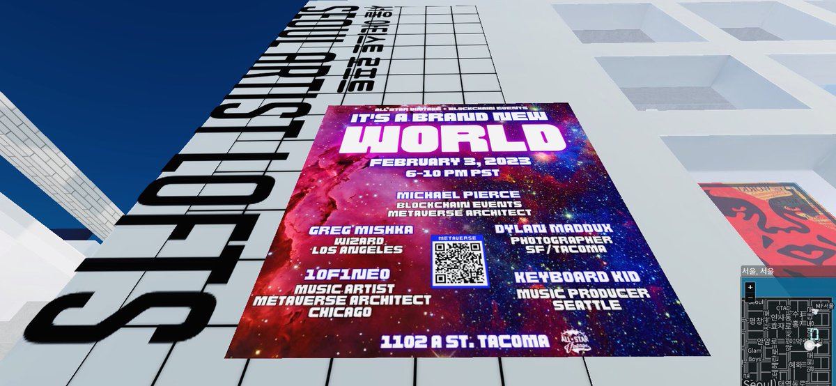 picksixmusic's tweet photo. We are one week away. We’ll see you in #Seoul & in #Tacoma. 🚀🚀
#ItsABrandNewWorld #Web3 #TeamAllStar #TeamVoxels #BlockChainEvents
@Pierce_nft
@gregmishka
@1OF1NEO
#DylanMaddux
@KeyboardKid206
@AllStarVintage https://t.co/JYnxImKwsI