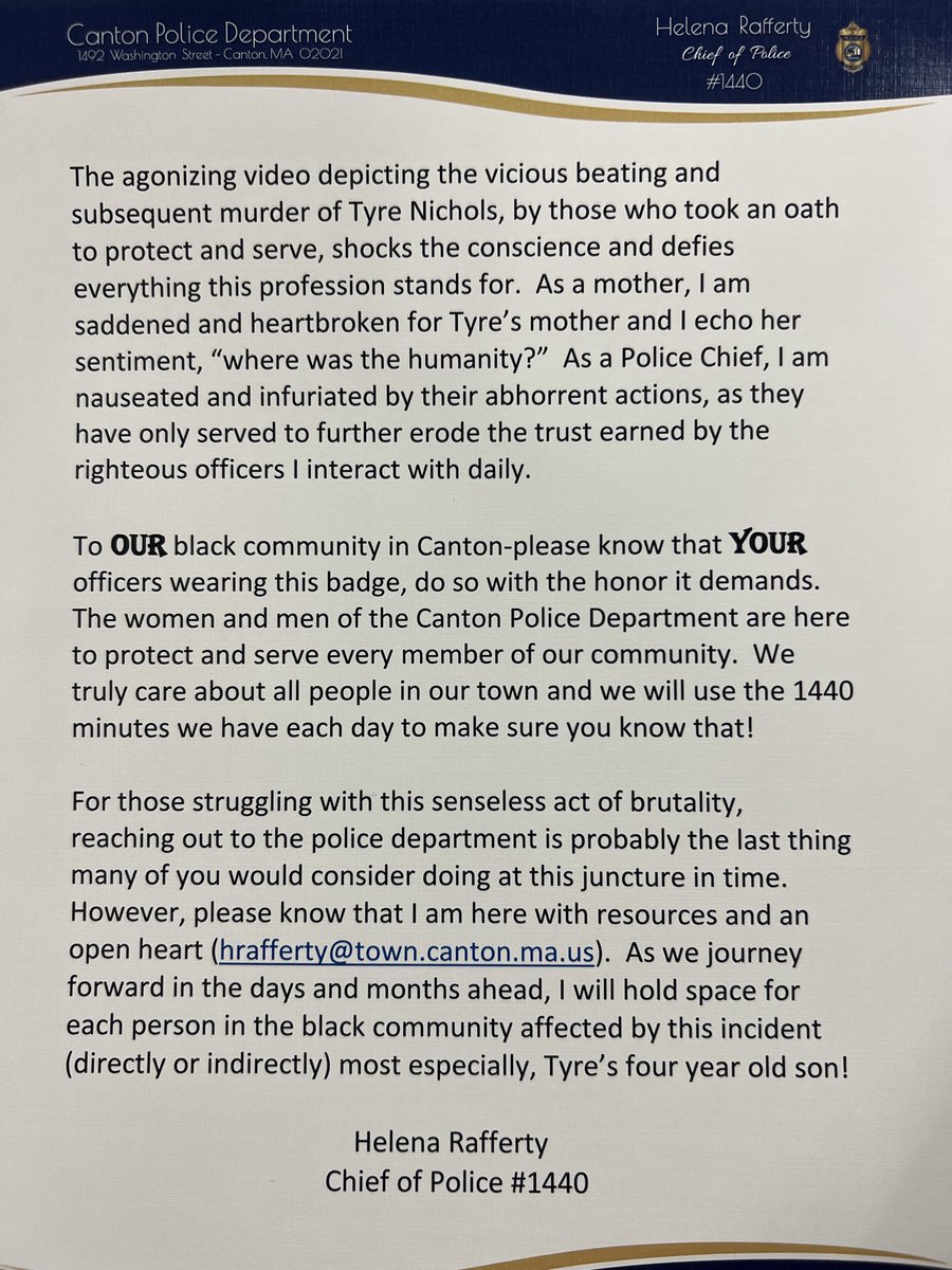 Chief Rafferty on Twitter: