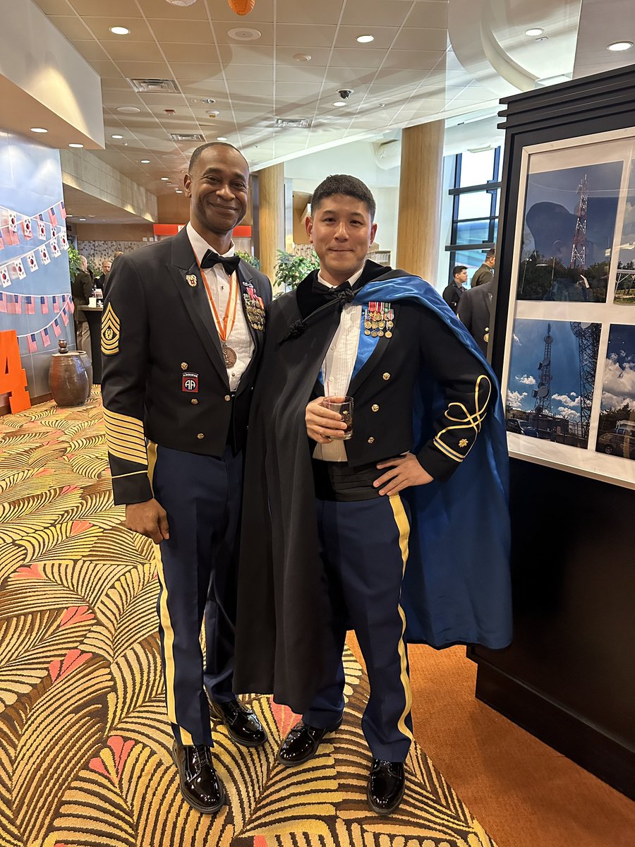 realNickCurry's tweet photo. I said it before and I will say it again. Join the movement... Capes for Enlisted!! My S2 OIC (Mercury 2) was the best dressed at the Ball last night. I got cape envy. https://t.co/ZFx52V3R59