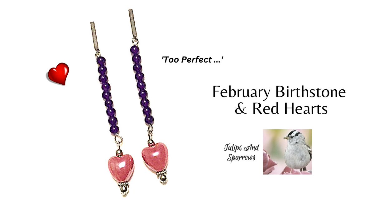 #valentineearrings #birthstonejewelry #februarybirthstone #heartjewelry #heartearrings #valentinejewelry #redjewelry #redearrings #purplejewelry #purpleearrings #stainlesssteel #stainlesssteeljewelry #hypoallergenicearrings #postearrings