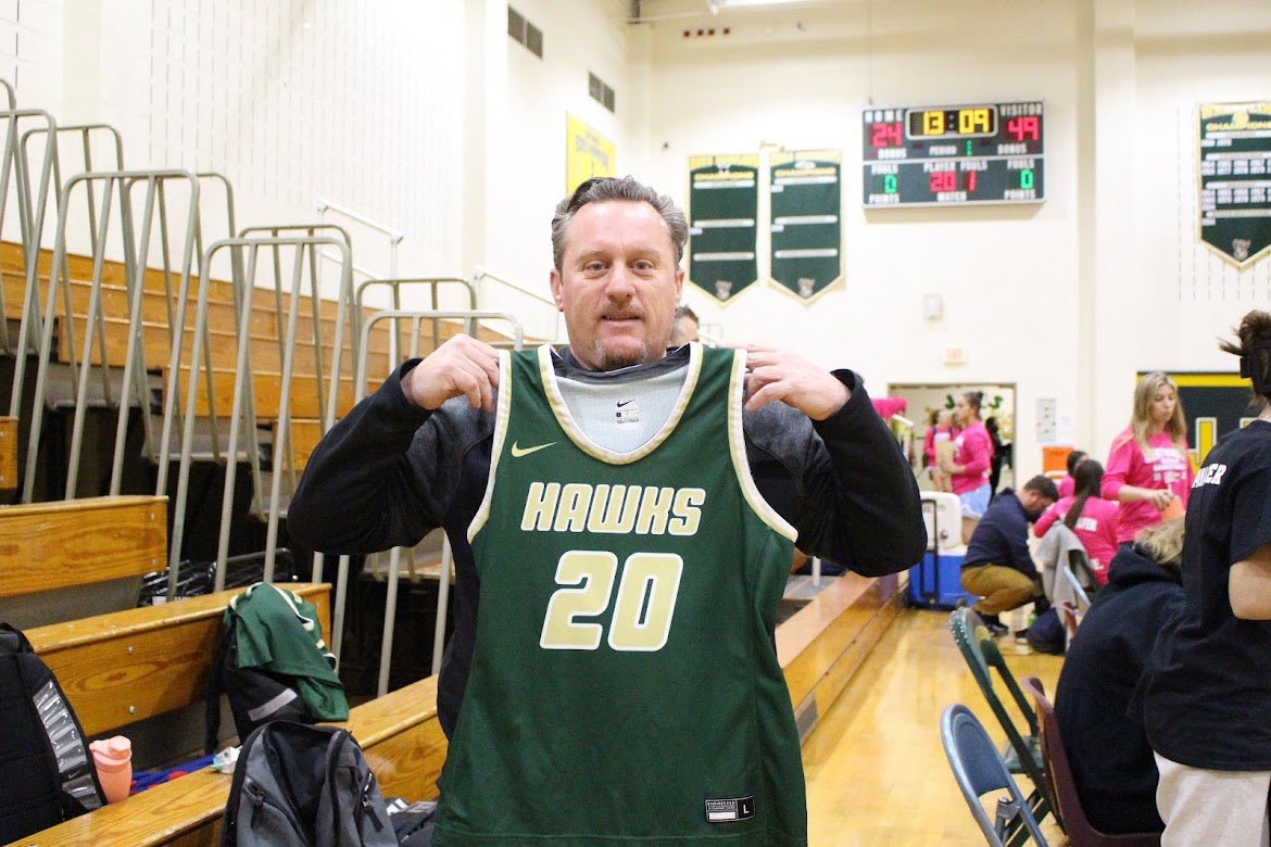 jpsgirlshoops's tweet photo. This past Friday we had our first ever Teacher Appreciation Night. Each player chose a teacher who they appreciated and then that teacher could wear that player’s jersey for the day. Thank you to all the teachers for your support and for everything you do for our girls each day! https://t.co/uzXhVMGX7m