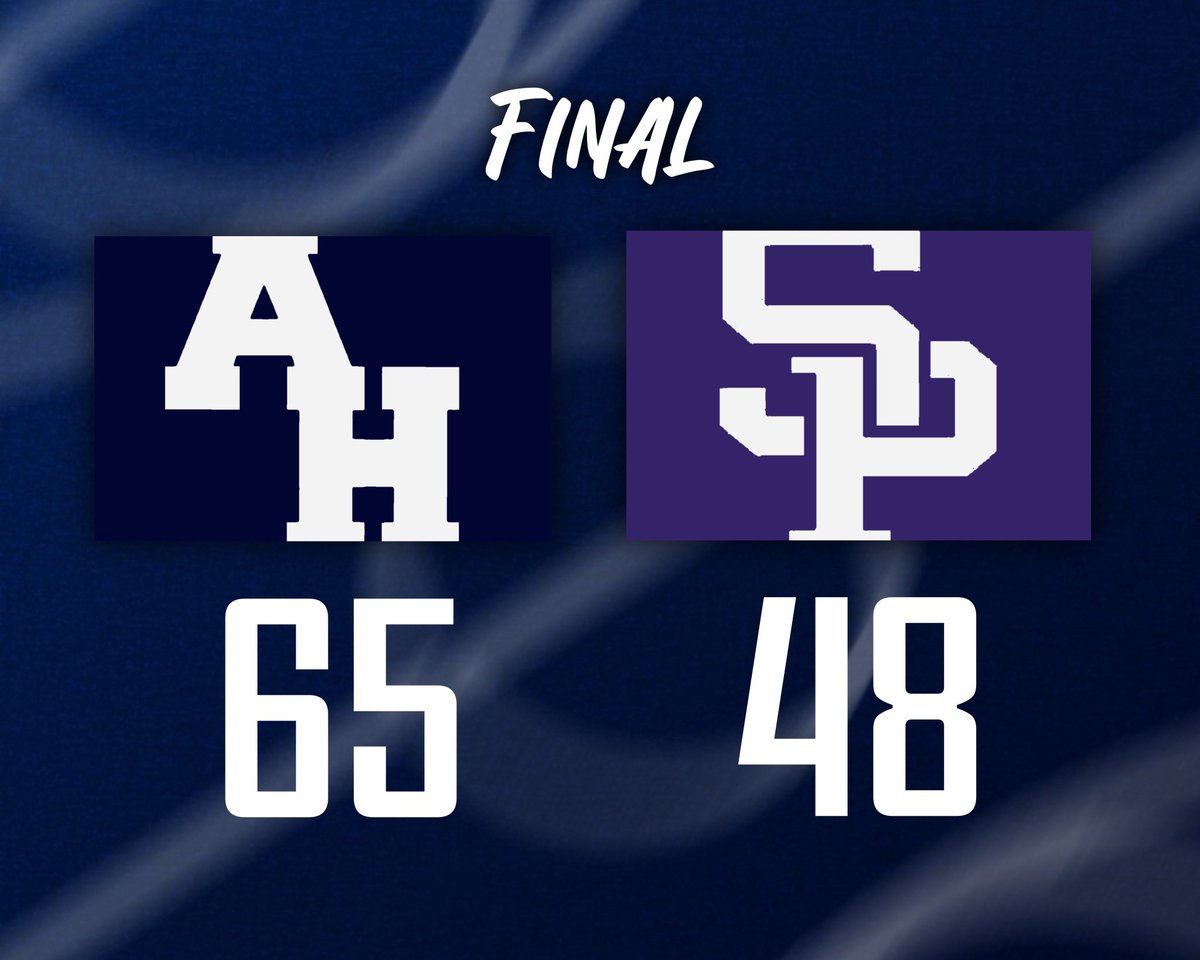 Final | Varsity
Abington Heights: 65
Scranton Prep: 48

The Comets have won 10 out of the last 11 against the Cavaliers. 
#GoComets