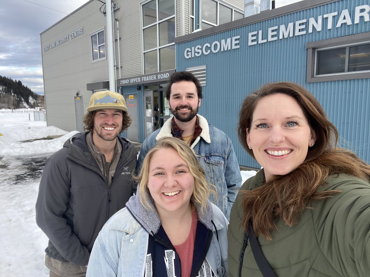 Giscome Elementary, you will forever have a special place in my heart ❤️ Thank you Kristy and Sarah for having us today!