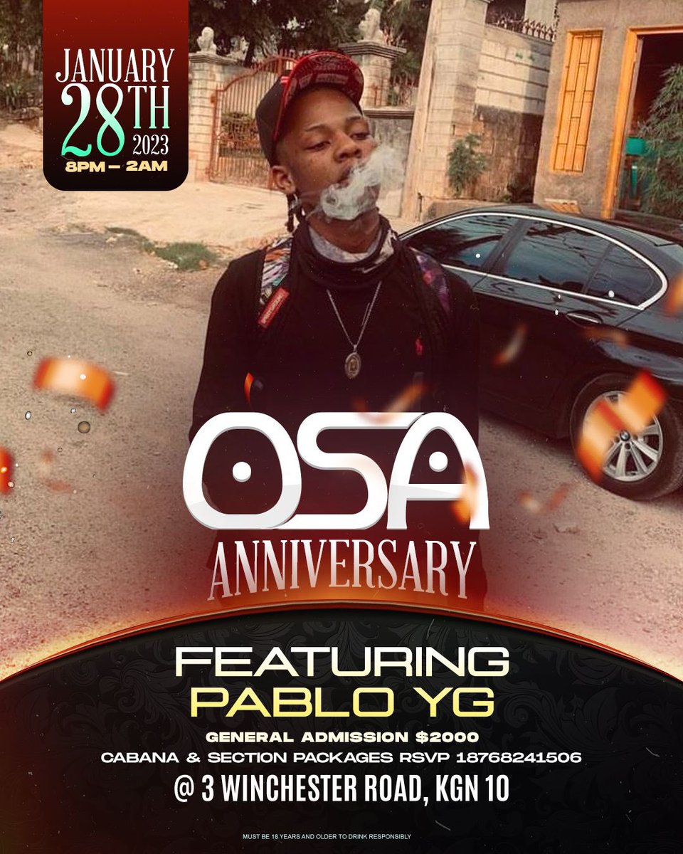 DJMAC__'s tweet photo. BadJuvi 🔥 . PABLO YG LIVE #OsaSaturdays https://t.co/ko0HhfDerm