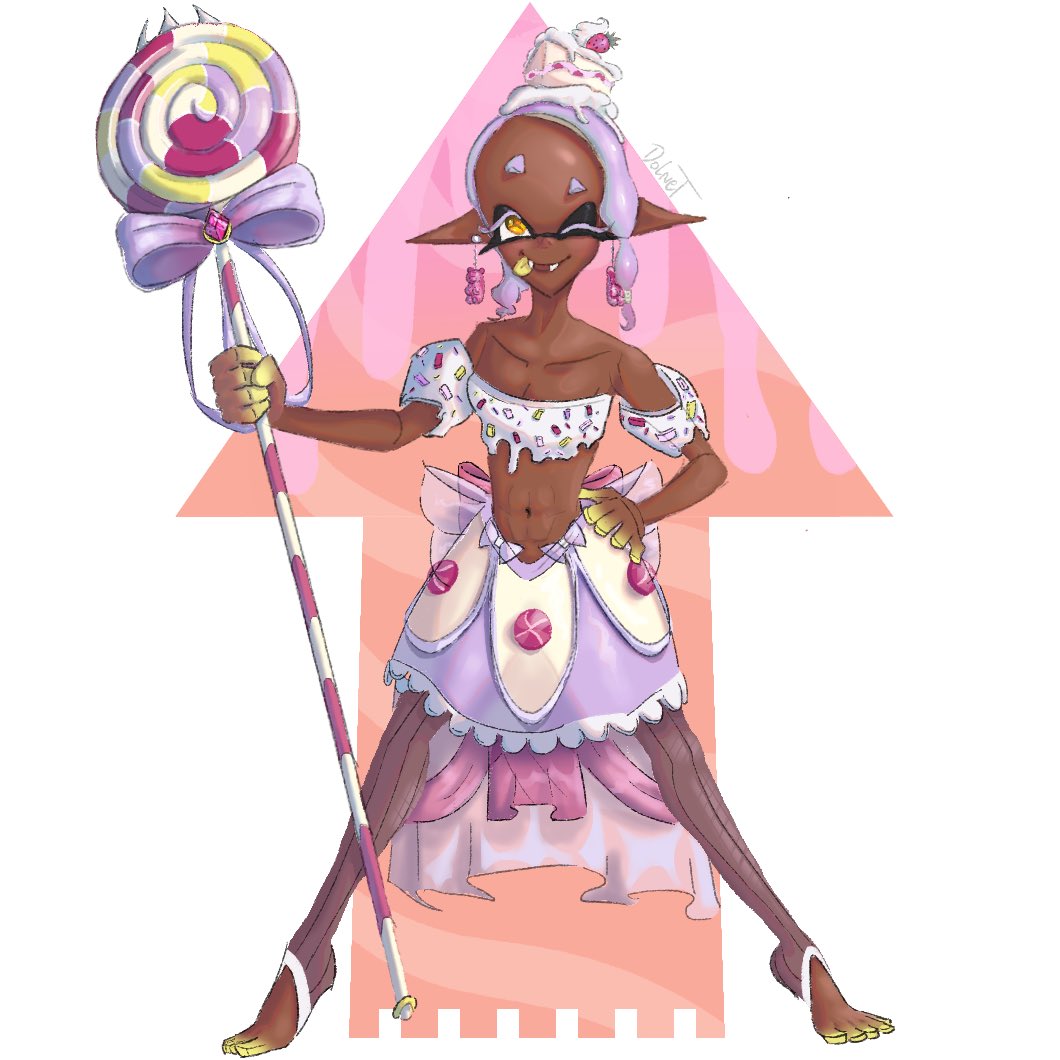 DolnetP's tweet photo. We did it team sweet!!, have a little outfit i did for frye to celebrate
(I know im late, but watevs, hope u enjoy!)
#Splatoon3 #teamsweet #sweetsweep #splatoon #Splatfest #sweet #candy #frye #angye https://t.co/GyAFRVVi9O