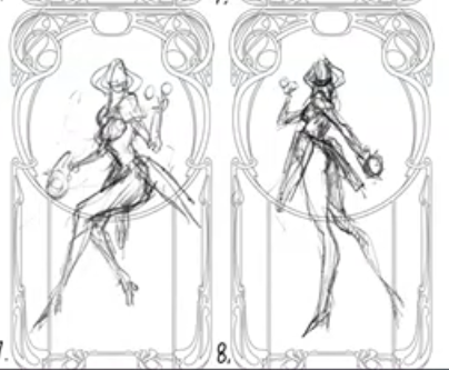 these slap so much!! god i love seeing progress/concept art for warframe stuff, their aesthetic is just something else
