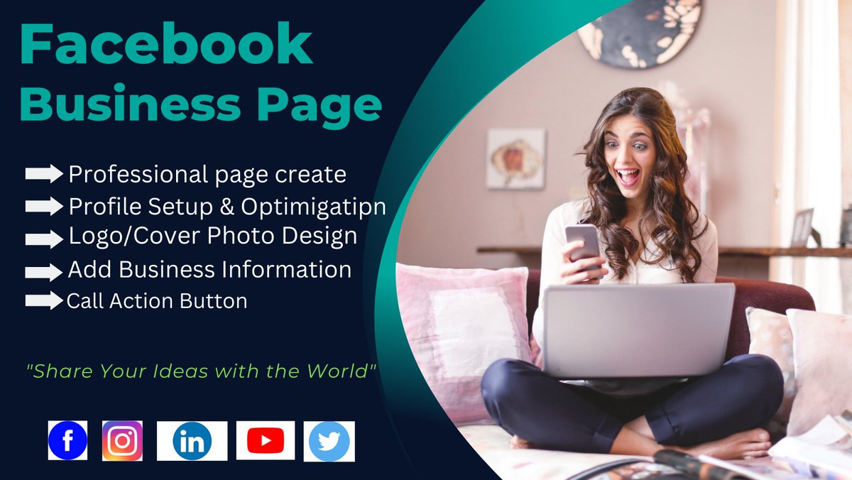 Grow your Business with Professional Facebook Page. contact us for more.....

#facebookpagecrate
#FiverrGigs
#onlinemarketing
#facebookmarketing
#freelancers 
#NewFacebookPagecreate
#facebookpagesetup
#facebookpagefulloptimaztion