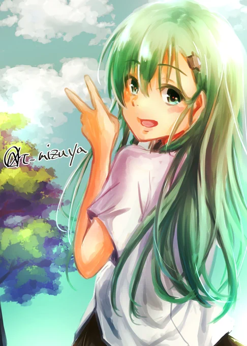 #TLに深刻な後ろ姿不足 
なんか似たような構図ばっかりだったw 