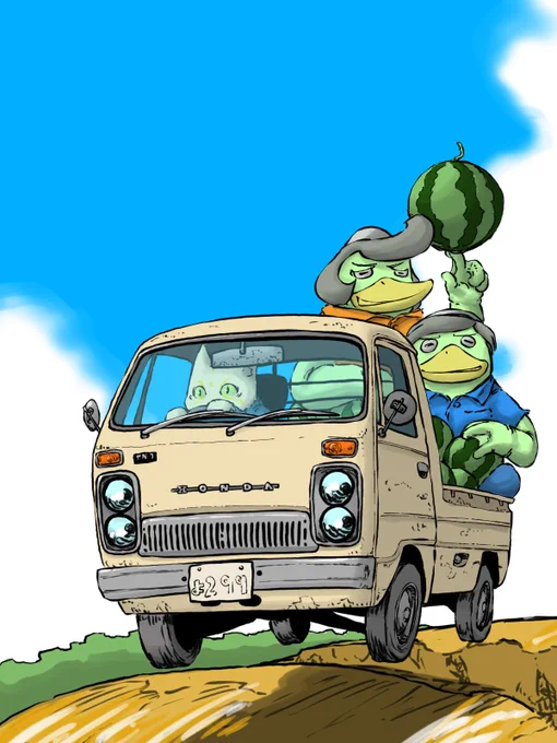 #見た人もなにか無言でホンダあげる 