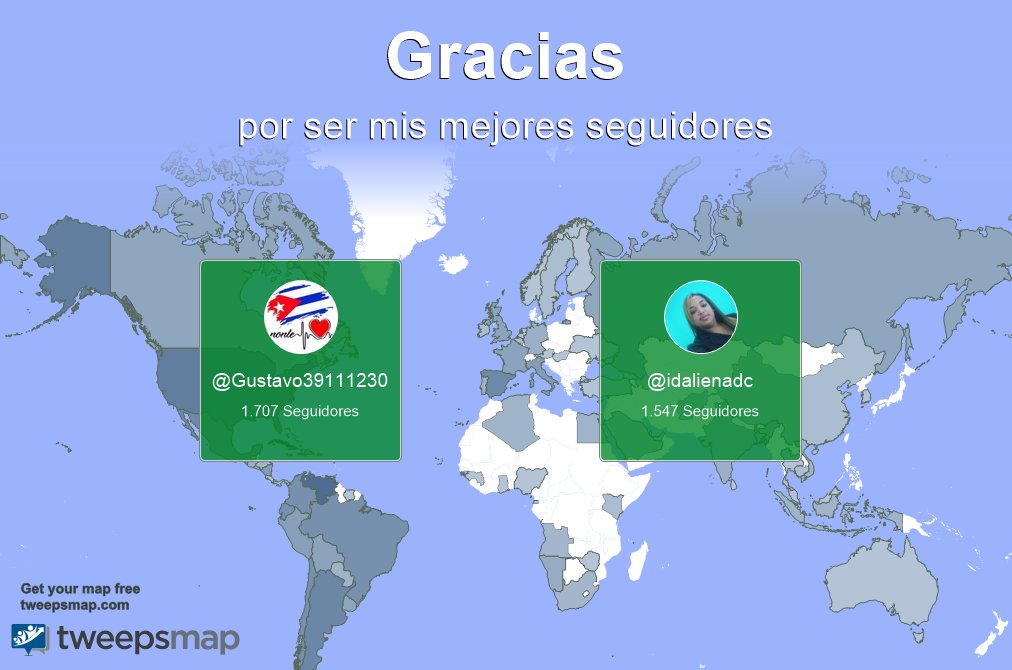 Un agradecimiento especial a mis mejores seguidores esta semana <a href="/Gustavo39111230/">₲ust@vo❤️💯</a>, <a href="/idalienadc/">Idaliena D Casamayor</a>