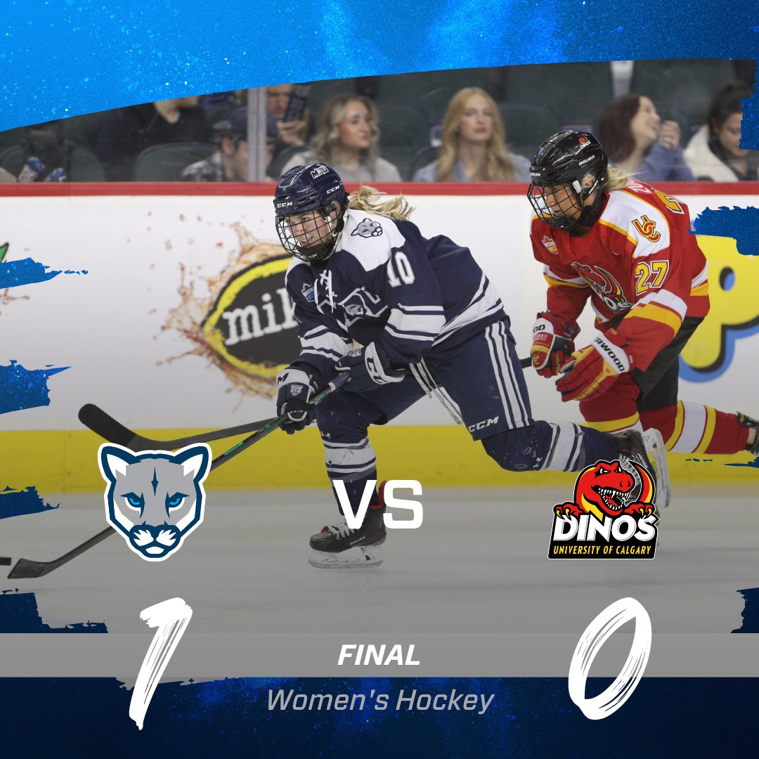 A huge shootout victory for <a href="/mruwhockey/">MRU Women's Hockey</a> at the #CrowchildClassic!

#WeAreTheCougars <a href="/CanadaWest/">Canada West</a> <a href="/USPORTSca/">U SPORTS</a>