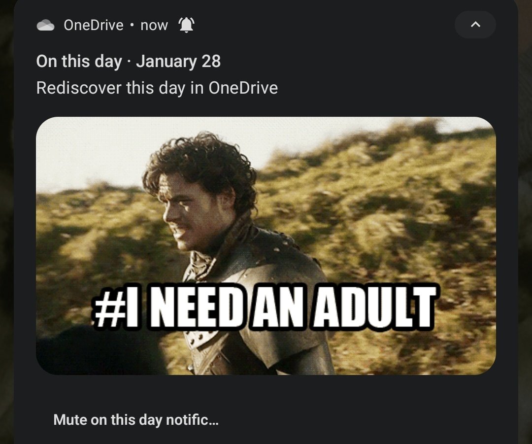 🌸 On Twitter Istg I Have Never Seen A Onedrive Notif Before This Day