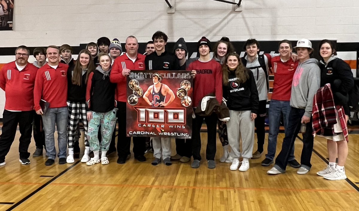 Rhett Cullers won his 💯th career match in the finals today 🔥