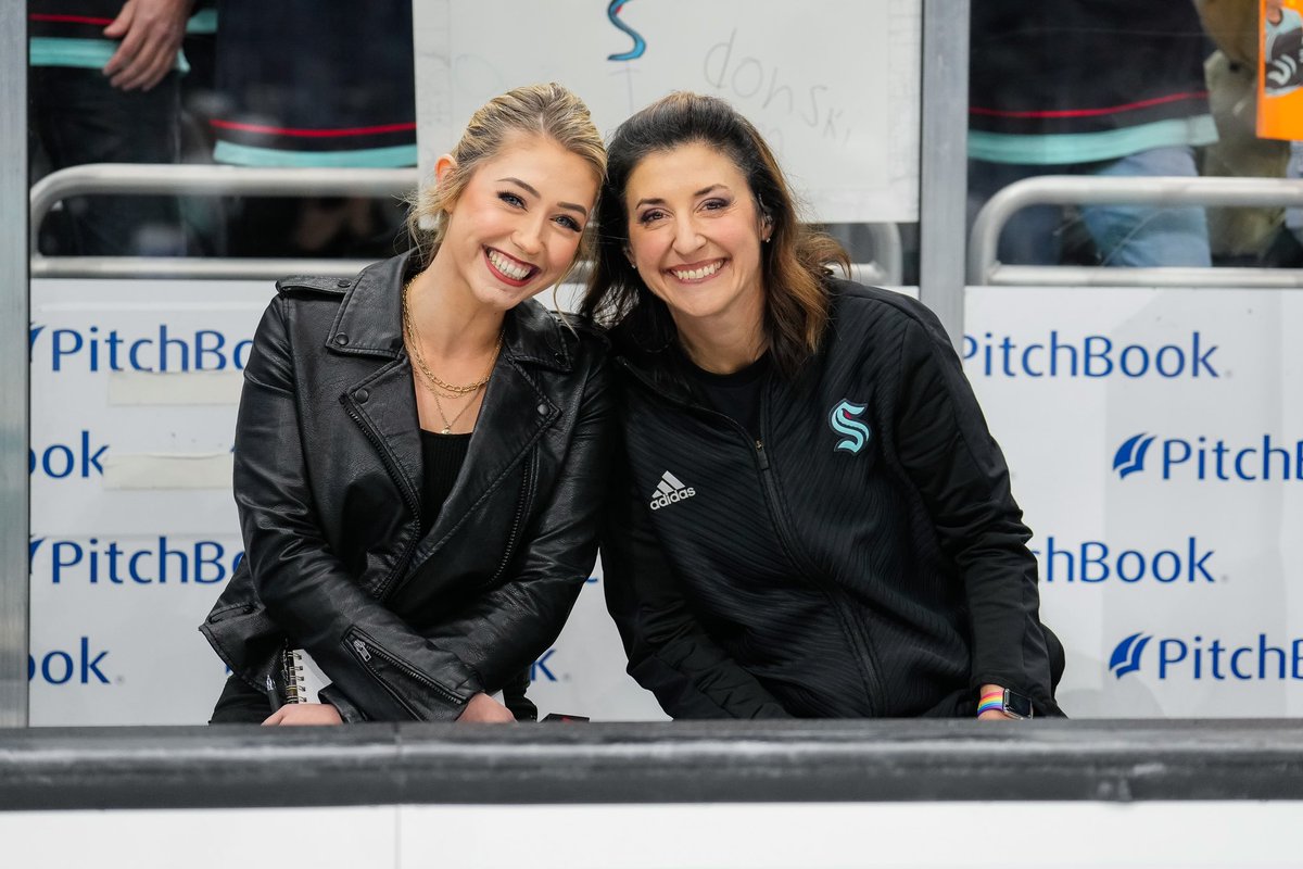 Just want #SeaKraken fans to know…

<a href="/AlisonL/">Alison</a> will be your Between the Benches Analyst tomorrow night vs CBJ! 

🫡💙 <a href="/ROOTSPORTS_NW/">ROOT SPORTS™ | NW</a>