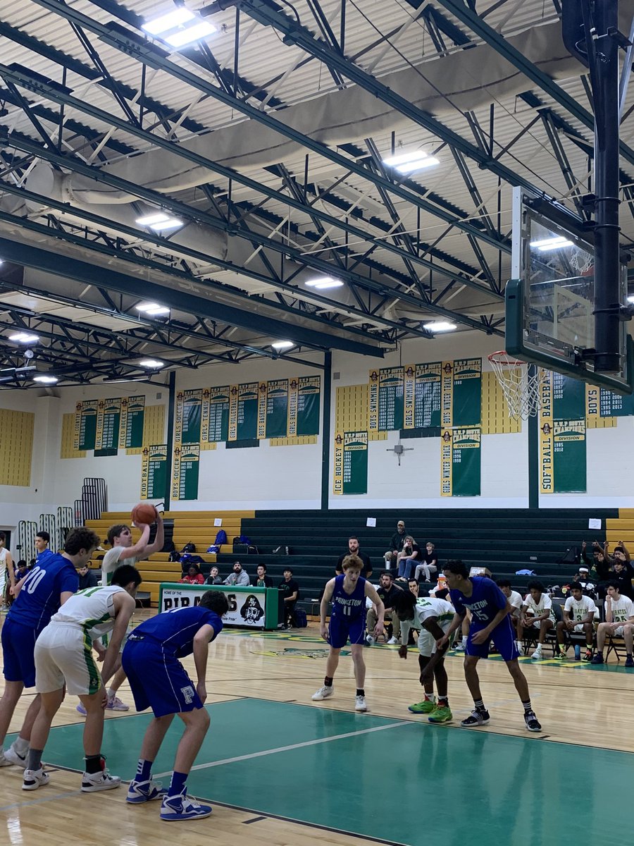 CoachFedd2's tweet photo. South digs in for the senior night win over Princeton! Well done Pirates and great showing from the Pirate Ship tonight. 🏀 🏴‍☠️ https://t.co/ZwveX120VI