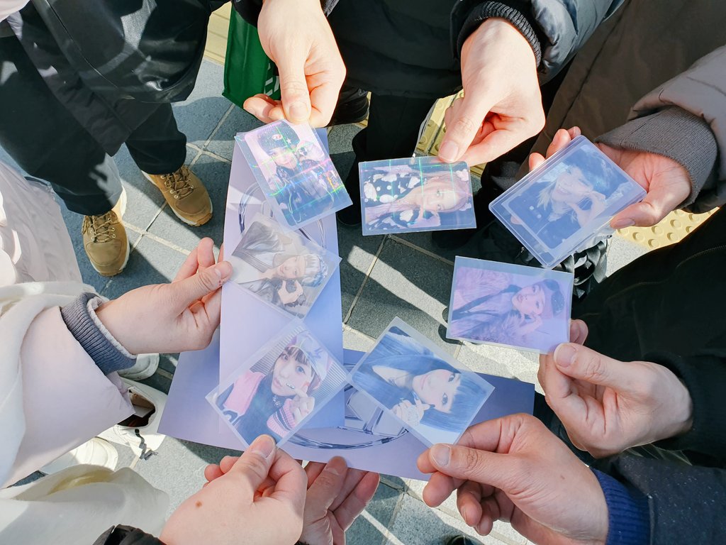 XG 오피셜 공방포카 다 모였다...! #mbc #음악중심  #music_core