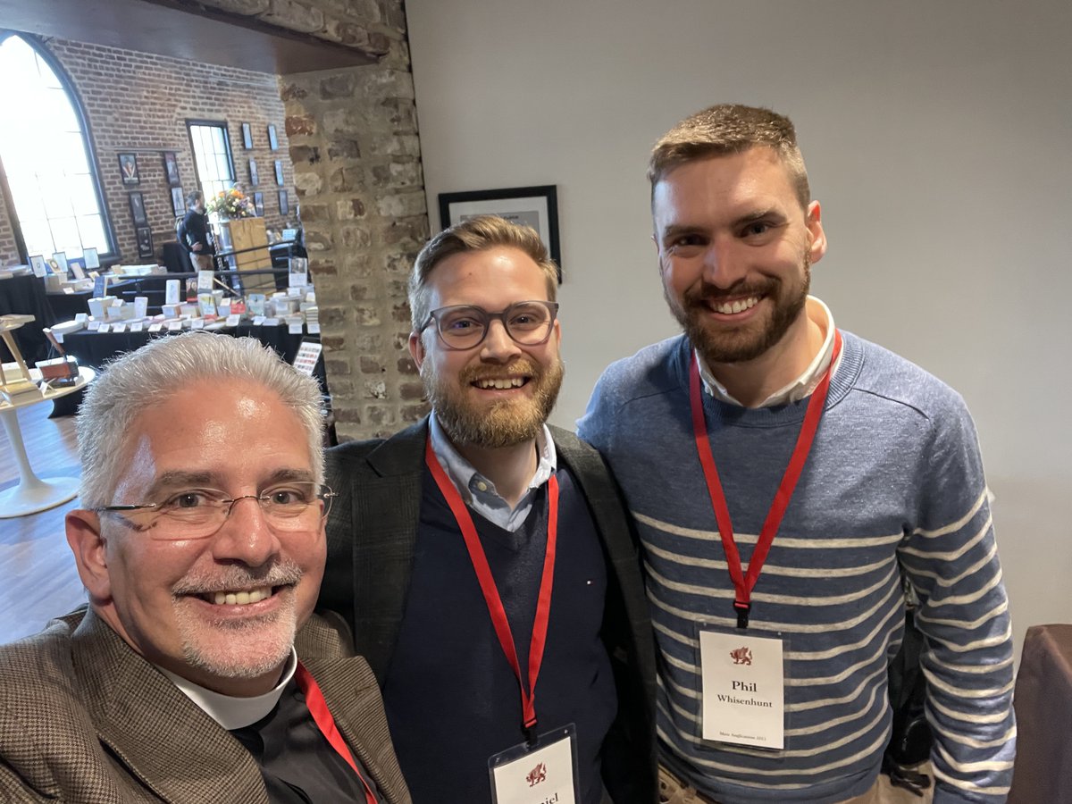narniapodcast's tweet photo. Enjoying our time in Charleston at the @MAnglicanism CS Lewis Conference; it's made richer by the making of new friends! https://t.co/BZjvhATjfI