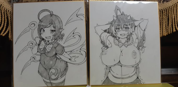 輝神祭持ってく色紙です。はい 