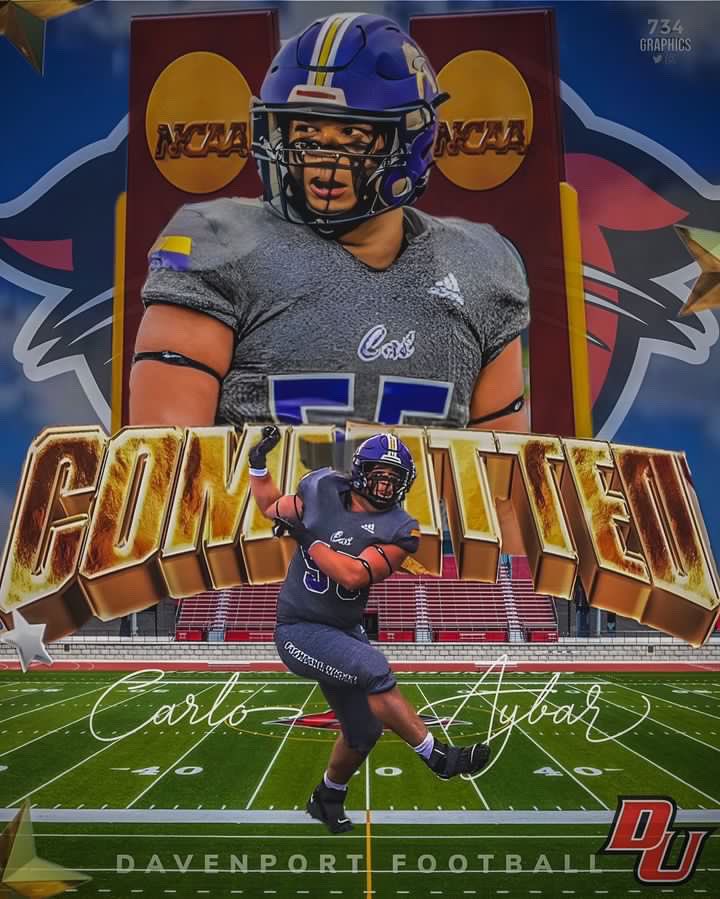 carlo_aybar's tweet photo. COMMITTED. @lmelo90 @SparkyMcEwen1 @YooperwhitBell @DU_Football https://t.co/9UUx31WZPX