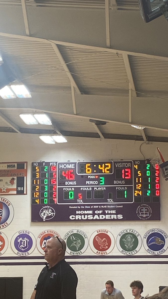 Getting back on track tonight vs Lisle HS