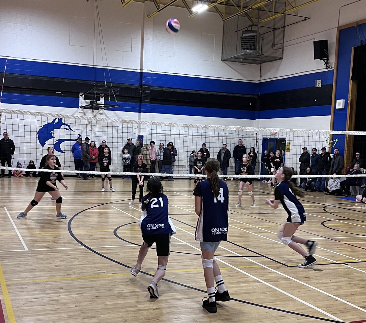 AdonnaHickey's tweet photo. There’s a little bit of excitement at day one of the #tripleball tournament as both of @Hazelwood_Elem’s volleyball teams did fantastic! 🤩 One team placed 1st in their division and the other team placed 2nd in their division! #volleyball https://t.co/NKqrmkyFwx