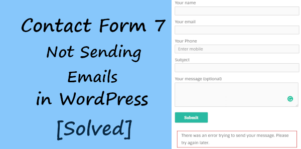 tutorialdeep's tweet photo. Learn how to solve contact form 7 not sending emails in WordPress. Customer data is important to collect from contact forms via emails.

Without collecting information about your customers, you can't expect to make business communications with them.

https://t.co/YRuomJw87R https://t.co/zfcOGn02jN