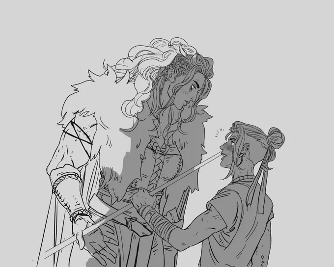 Mighty Nein Animated!! I can finally follow their story 