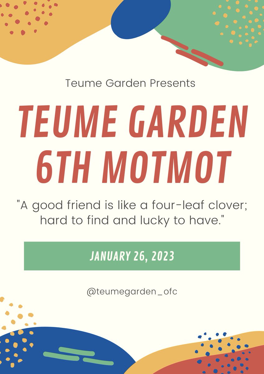 teumegarden_ofc's tweet photo. HAPPY 6TH MOTMOT TEUME GARDEN!!!

#TEUMEGARDEN6MONTH
#6THMONTH
#TGCELEBRATES 
#6THMOTMOT
#TEUMEGARDEN https://t.co/qVxPOd8SRM
