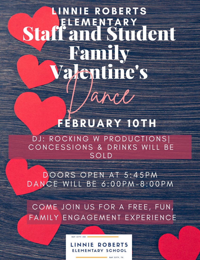 MWendelBCISD's tweet photo. Our hearts melted today to see this sweet dad ask his daughter to the LRE Valentine’s Dance! 

We hope all of our Staff and Students Families will join us on a fun filled night for Family Engagement on February 10th! https://t.co/YkU0ZeyTvm