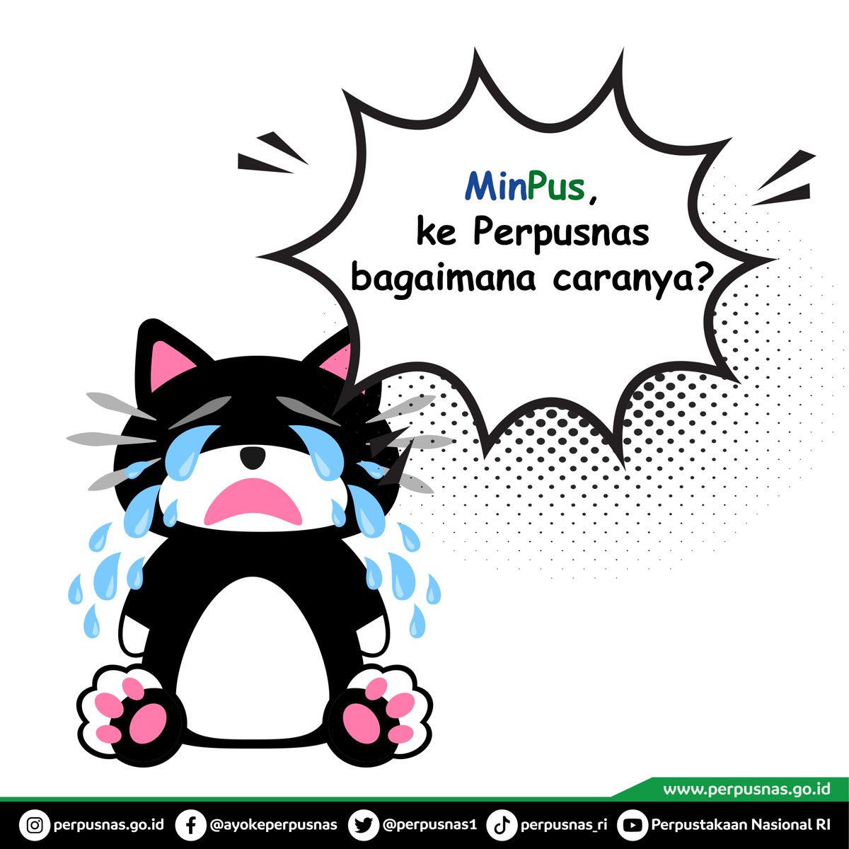 perpusnas1's tweet photo. Selamat datang di perdana #KomikKotakMinpus001
Kenalan dulu yuk sama Minpus #Perpusnas.
Ada Agen Minpus #Mily, #Gipy, #Dily dan salah satu teman Minpus si kucing penunggu perpusnas #Kuro.
#SahabatPerpusnas sering bertanya rute ke Perpusnas kan? Cek 1001 Jalan Menuju ke Perpusnas. https://t.co/TriLb0uO6Z