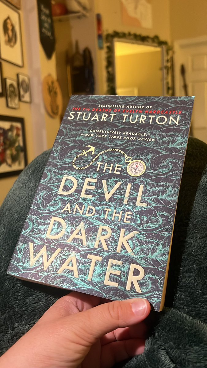 its_kaylajean's tweet photo. First book club book of the year goes out to The Devil and the Dark Water by @stu_turton 🧭⚓️ https://t.co/i1L8qHnZCC