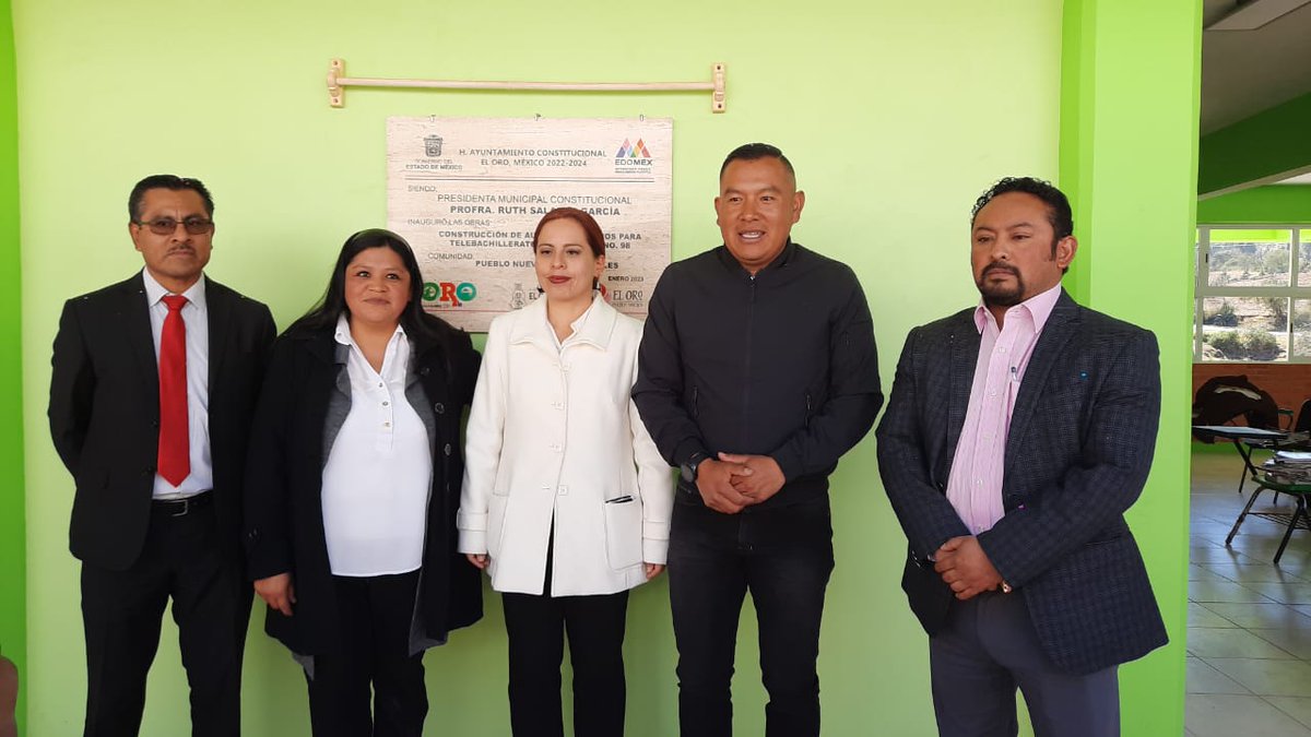 tbcnum98eo's tweet photo. "Todo lo que seas capaz de creer, serás capaz de conseguir". Ceremonia de Inauguración de 3 aulas, 1 dirección, 2 módulos de sanitarios y entrega de mobiliario del Telebachillerato Comunitario Núm 98, Pueblo Nuevo de los Ángeles, El Oro https://t.co/qEZcitXhfX