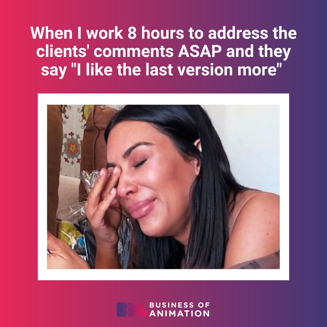animationbiz's tweet image. Am I a joke to you....😭

Want to Learn The 6 Most Important Things Every Animator Needs to Know to Be Successful? Sign up for our FREE Masterclass here bit.ly/3j3mnHg

#AnimationMeme #AnitomatorsMeme #AnimationHumor  #memes #animation #freelancer