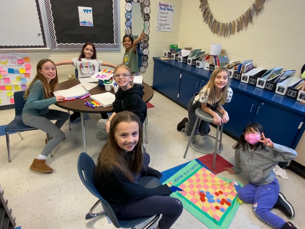 ❄️Lots of indoor recess fun- giant paper airplanes, games &amp; friends!❄️ <a href="/MillburnMustang/">Millburn Elementary</a> #d24inspires