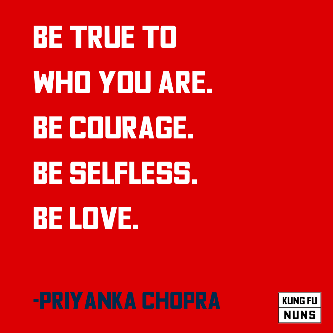 KungFuNuns's tweet photo. Be you! Inspiration from @priyankachopra

#true #love #truelove #courage #beyou #beyourself #fyp #PriyankaChopra #HerStory https://t.co/B2d32mUt9k