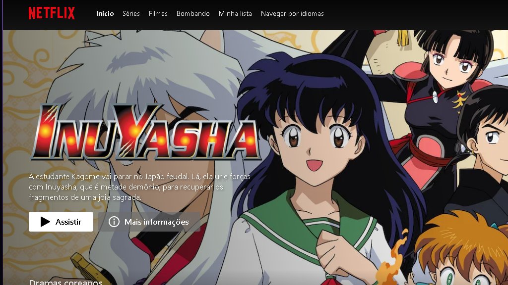 Dvds inuyasha coleção completa + filmes + Kanketsu Hen