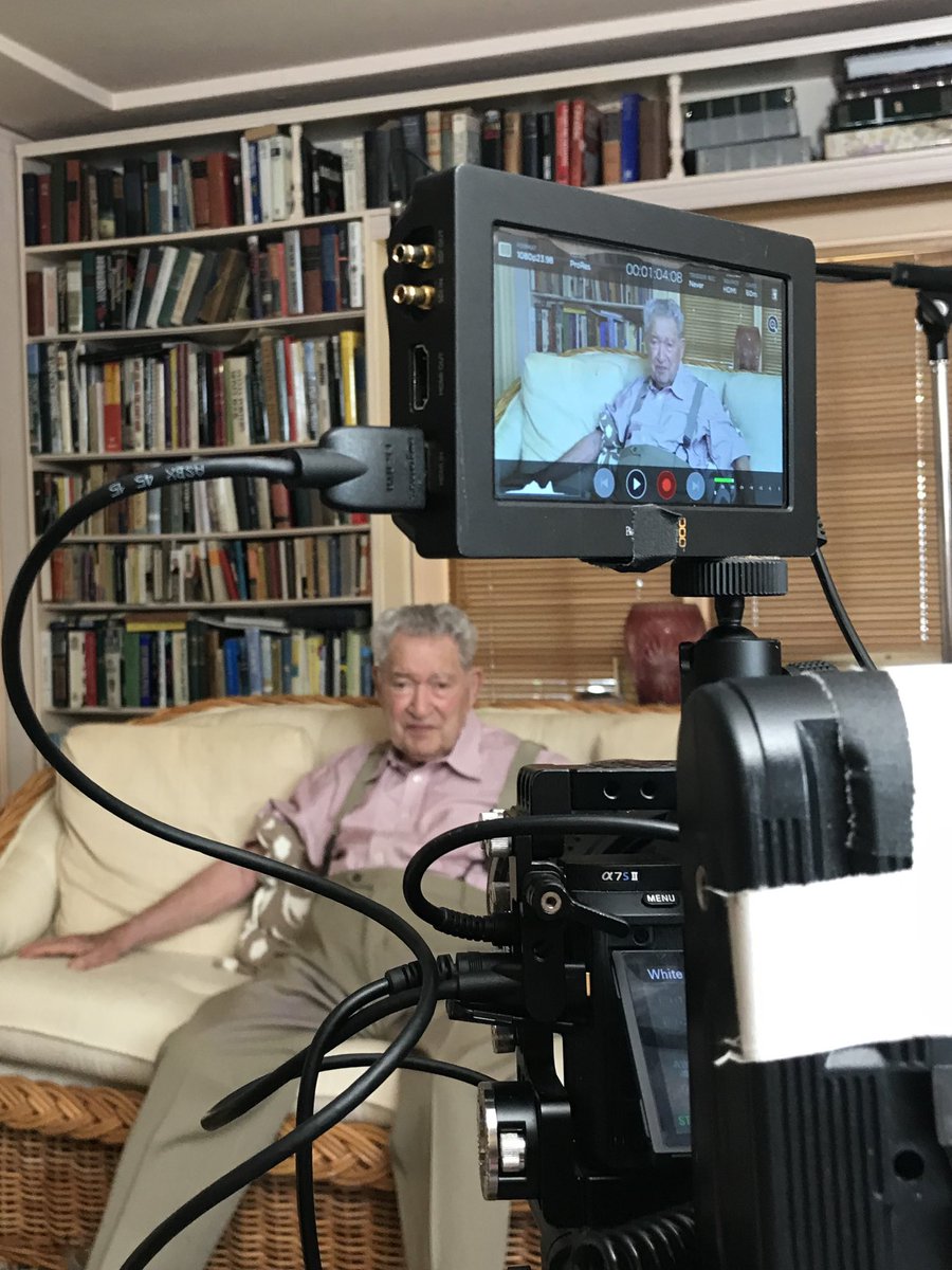 tiffanywoolfpr's tweet photo. S3 is honored to interview remarkable older role models, most notably Holocaust survivors like Risa Igelfeld &amp; Arthur Weil who overcame unspeakable tragedies but still consider themselves “blessed”. #NeverForget #HolocaustRemembranceDay  @noamdromi @HolocaustMuseum #Holocaust https://t.co/3PNQEKN6zA