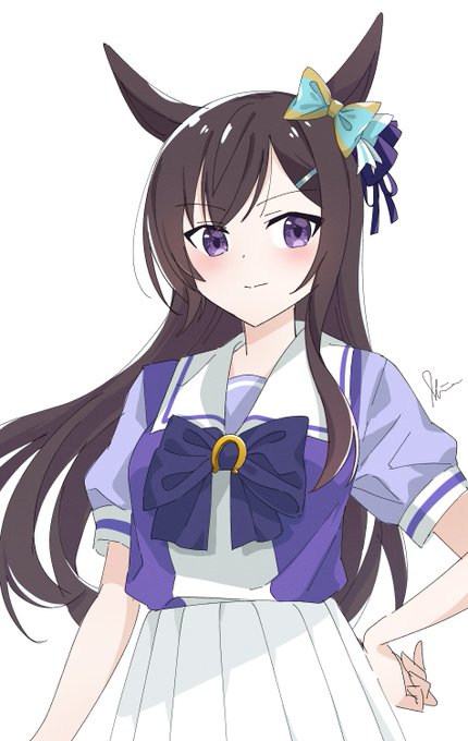 「メジロドーベル(ウマ娘) トレセン学園制服」の画像/イラスト/ファンアート(新着)