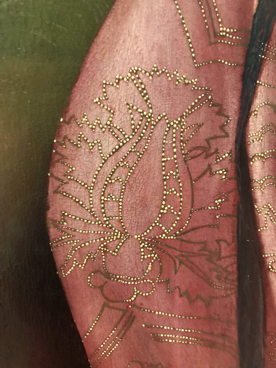 campbell_c_m's tweet photo. Today @NGIreland we open an exhibition devoted to a remarkable, strong Irish woman, the princess St Dymphna, who died near Antwerp in the 7th century. In the Grand Gallery we’re displaying a 500-year-old altarpiece by Goossen van der Weyden. The colours and details are amazing. https://t.co/wGevyHFDio