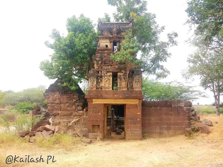 the vinayaka vigraham, he turned blind and fell into the nearby canal. The vigraham was brought back to the temple by the villagers. Hope this beautiful temple find its old glorious days again.
Credits to Kailash P L.
#SaveTNTemples
#OurTemplesOurPride