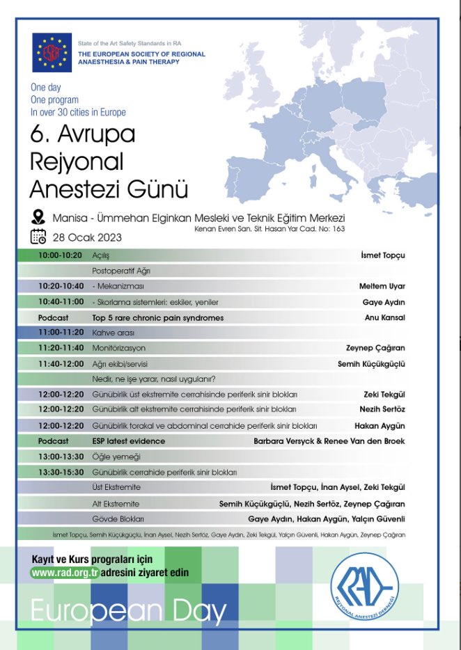 One day, one program, Istanbul and Manisa